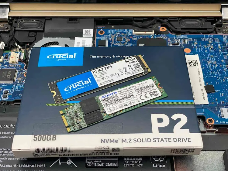 Laptop SSD Upgrade 1